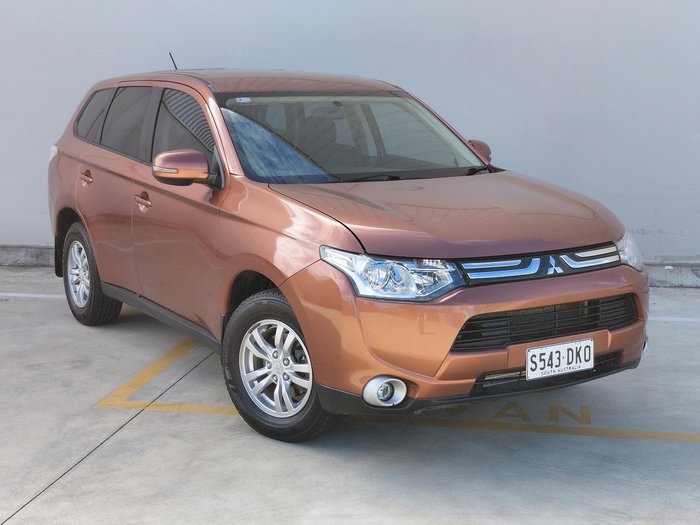 2012 Mitsubishi Outlander LS ZJ MY13 4X4 On Demand Bronze