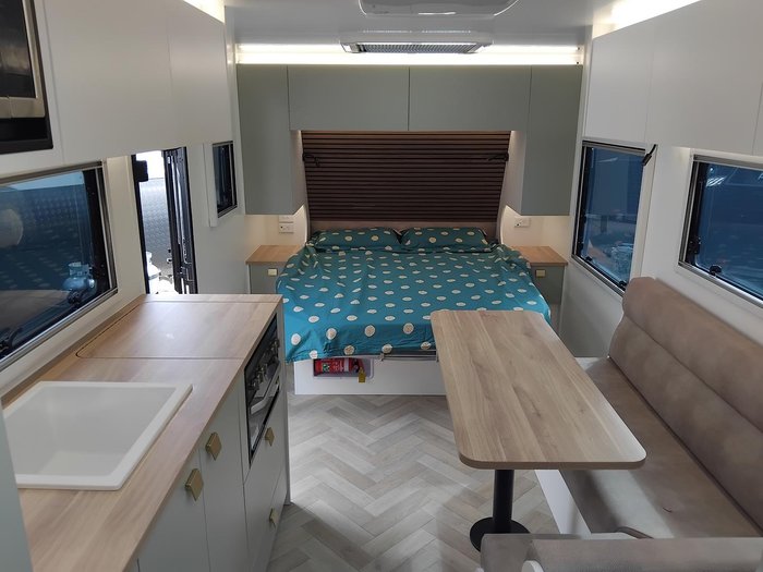 2026 New Age Caravans My26 Road Owl 21Ft Triple Bunk New Layout Design