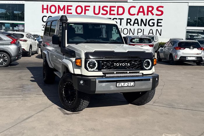 2024 Toyota Landcruiser GXL Troopcarrier VDJL78R 4X4 Dual Range French Vanilla