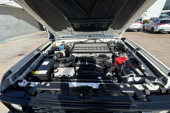 2024 Toyota Landcruiser GXL Troopcarrier VDJL78R 4X4 Dual Range French Vanilla