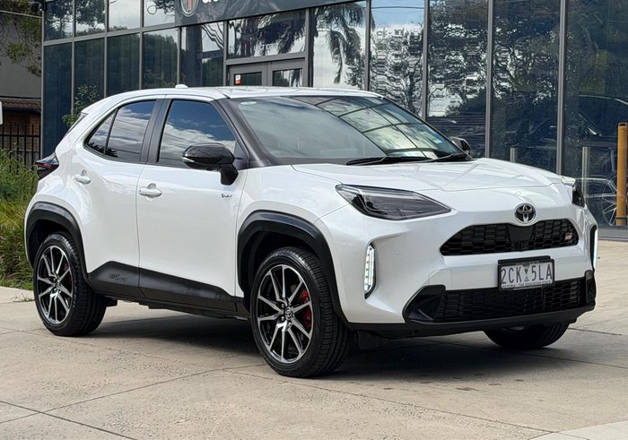 2025 Toyota Yaris Cross GR Sport MXPJ10R Frosted White