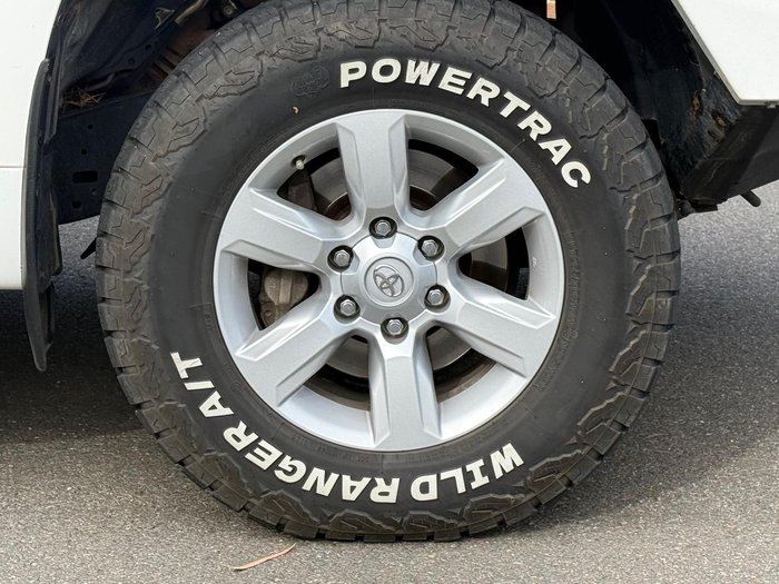 2016 Toyota Landcruiser Prado GXL GDJ150R 4X4 Dual Range Glacier White