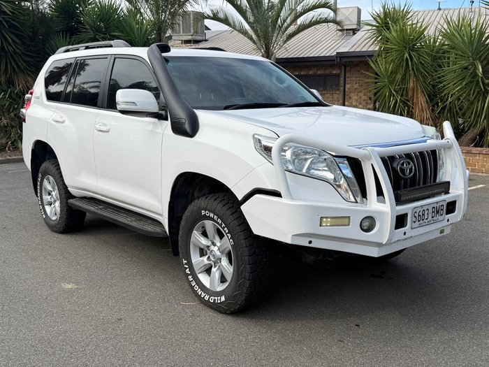 2016 Toyota Landcruiser Prado GXL GDJ150R 4X4 Dual Range Glacier White