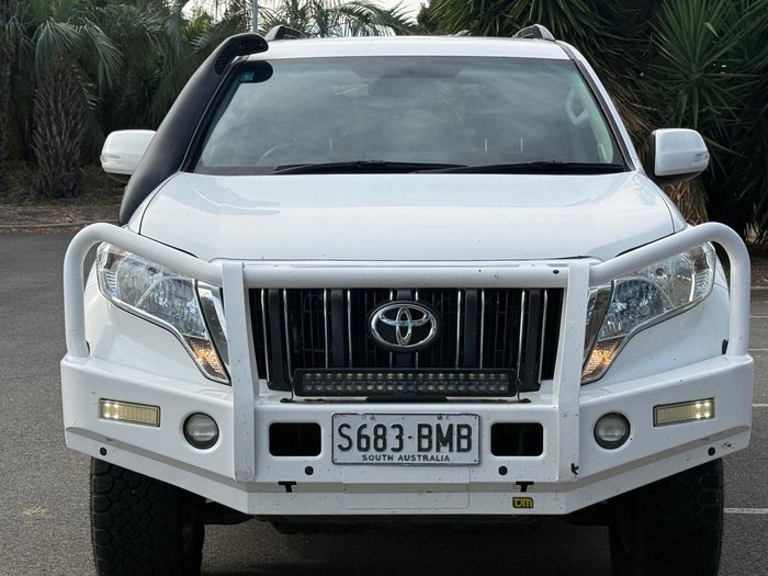 2016 Toyota Landcruiser Prado GXL GDJ150R 4X4 Dual Range Glacier White