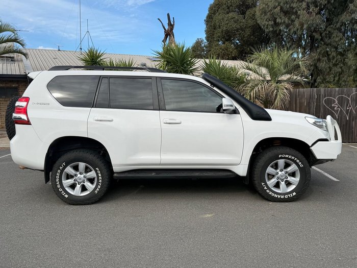 2016 Toyota Landcruiser Prado GXL GDJ150R 4X4 Dual Range Glacier White