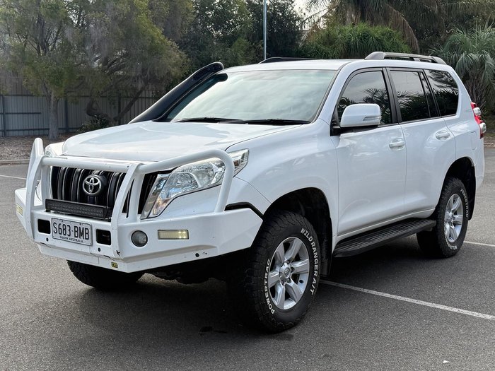 2016 Toyota Landcruiser Prado GXL GDJ150R 4X4 Dual Range Glacier White