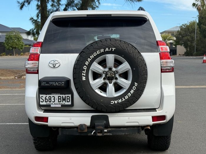 2016 Toyota Landcruiser Prado GXL GDJ150R 4X4 Dual Range Glacier White