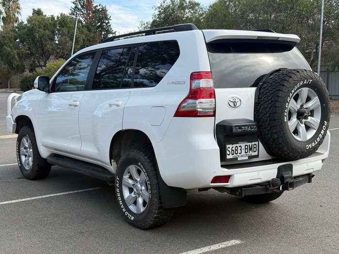 2016 Toyota Landcruiser Prado GXL GDJ150R 4X4 Dual Range Glacier White
