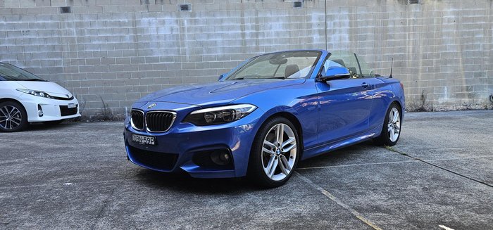 2015 BMW 2 Series 220i M Sport F23 Estoril Blue