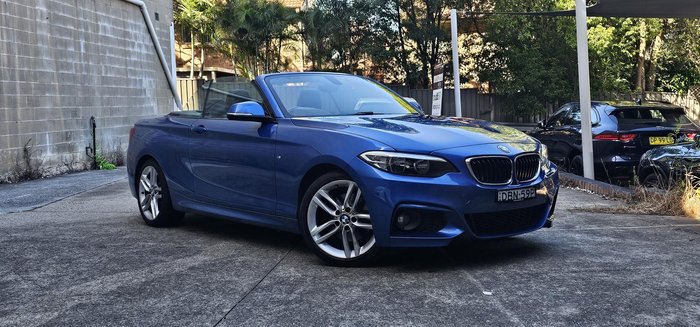 2015 BMW 2 Series 220i M Sport F23 Estoril Blue