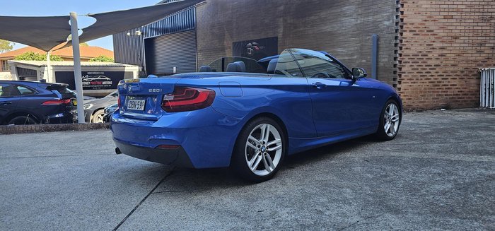 2015 BMW 2 Series 220i M Sport F23 Estoril Blue