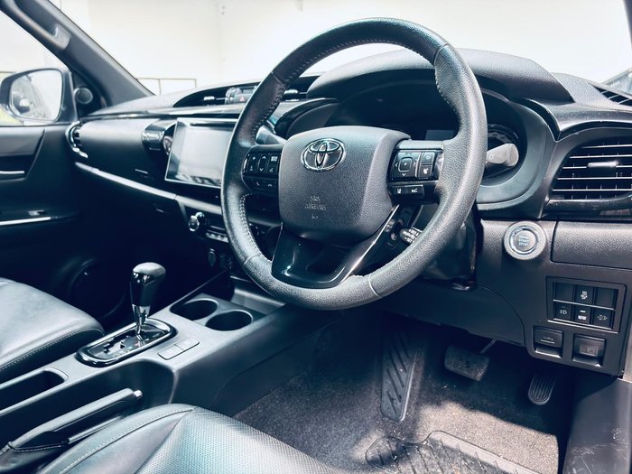 2020 Toyota Hilux Rugged X GUN126R 4X4 Dual Range Eclipse Black