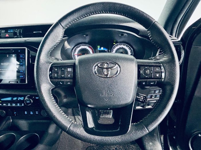 2020 Toyota Hilux Rugged X GUN126R 4X4 Dual Range Eclipse Black