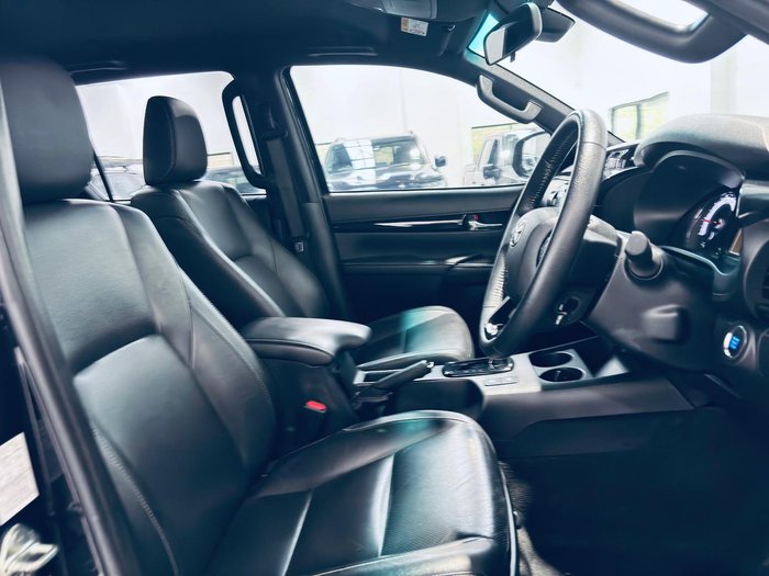 2020 Toyota Hilux Rugged X GUN126R 4X4 Dual Range Eclipse Black