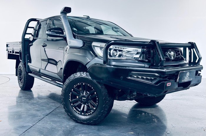 2020 Toyota Hilux Rugged X GUN126R 4X4 Dual Range Eclipse Black