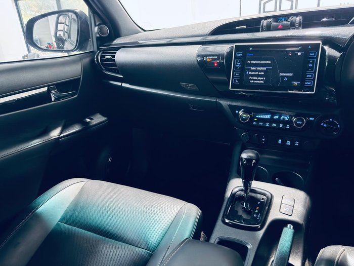 2020 Toyota Hilux Rugged X GUN126R 4X4 Dual Range Eclipse Black