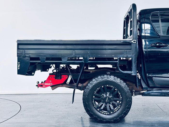 2020 Toyota Hilux Rugged X GUN126R 4X4 Dual Range Eclipse Black