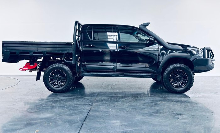 2020 Toyota Hilux Rugged X GUN126R 4X4 Dual Range Eclipse Black