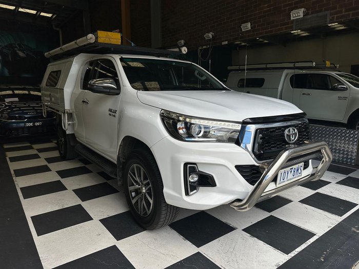2018 Toyota Hilux SR5 GUN126R 4X4 Dual Range Glacier White