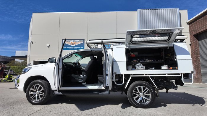 2018 Toyota Hilux SR5 GUN126R 4X4 Dual Range Glacier White
