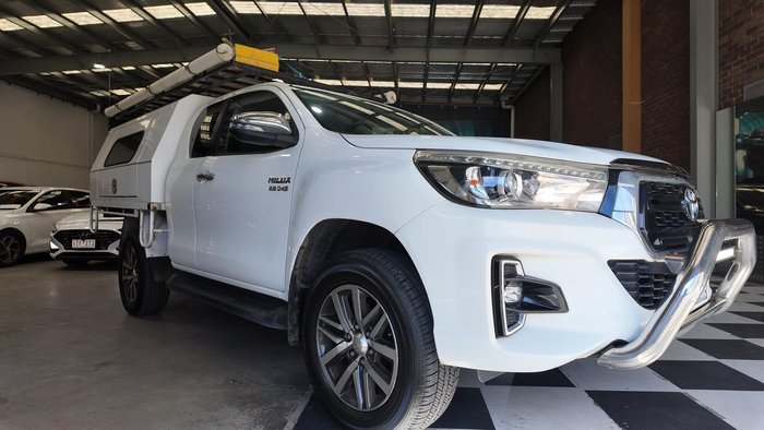 2018 Toyota Hilux SR5 GUN126R 4X4 Dual Range Glacier White