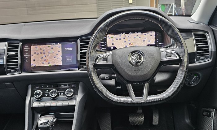 2019 SKODA Kodiaq 132TSI Sportline NS MY20 4X4 Brilliant Silver