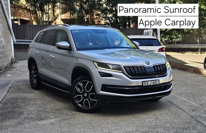 2019 SKODA Kodiaq 132TSI Sportline NS MY20 4X4 Brilliant Silver