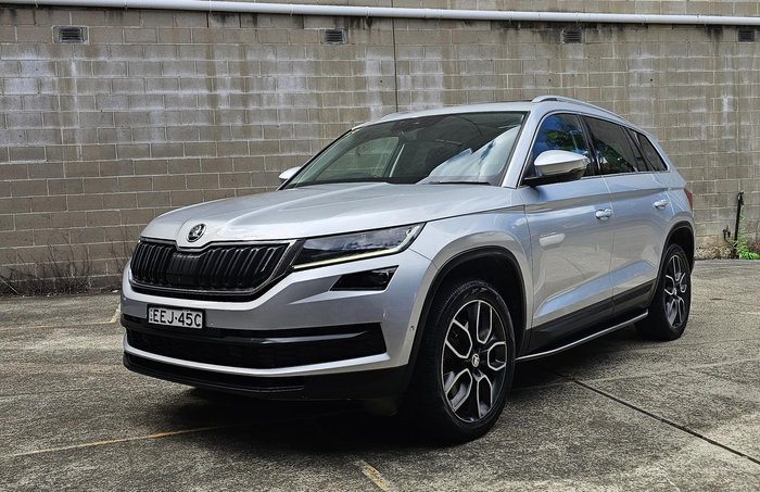 2019 SKODA Kodiaq 132TSI Sportline NS MY20 4X4 Brilliant Silver