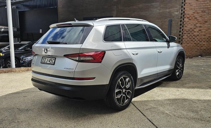 2019 SKODA Kodiaq 132TSI Sportline NS MY20 4X4 Brilliant Silver