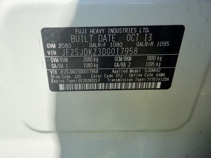2013 Subaru Forester 2.0D-L