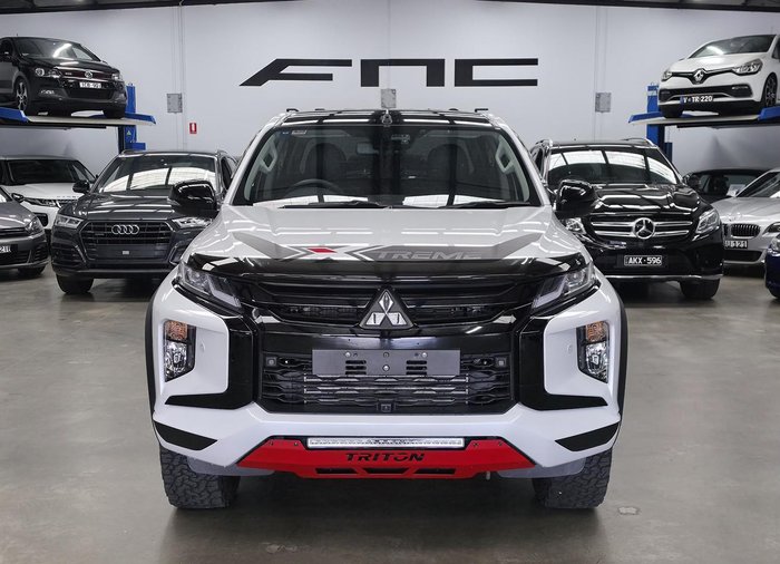 2023 Mitsubishi Triton Xtreme MR MY23 4X4 Dual Range White Diamond with Black Roof