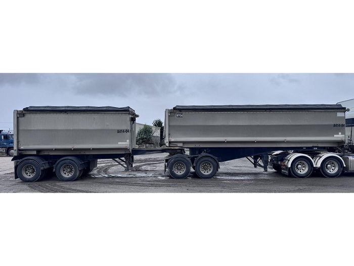 2008 Tefco Tandem B Double A Trailer