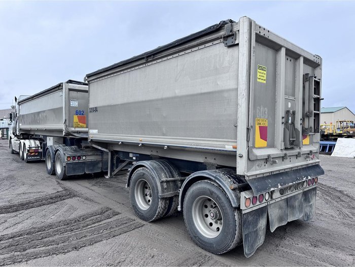 2008 Tefco Tandem B Double A Trailer