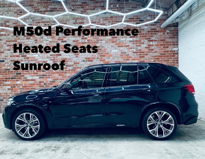 2016 BMW X5 M50d F15 4X4 Constant Carbon Black