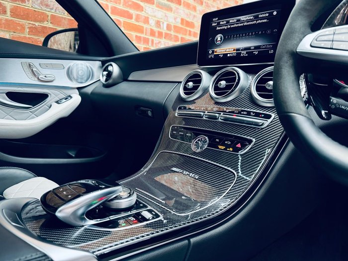 2018 Mercedes-Benz C-Class C63 AMG S W205 designo Iridium Silver magno