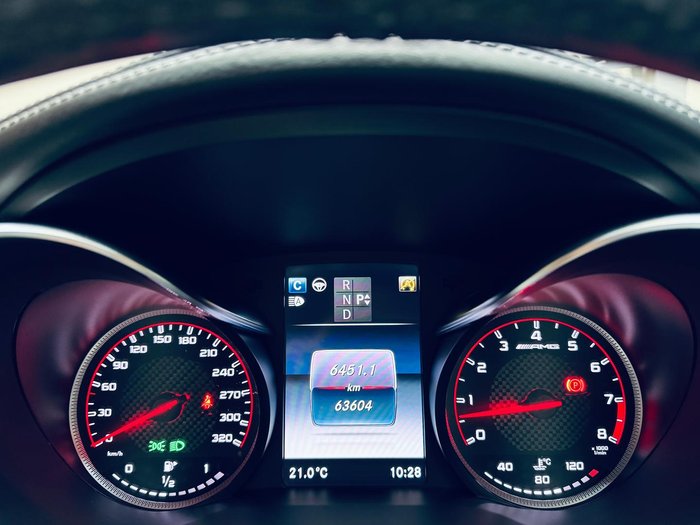 2018 Mercedes-Benz C-Class C63 AMG S W205 designo Iridium Silver magno