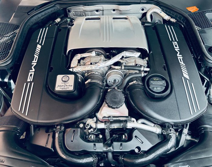 2018 Mercedes-Benz C-Class C63 AMG S W205 designo Iridium Silver magno