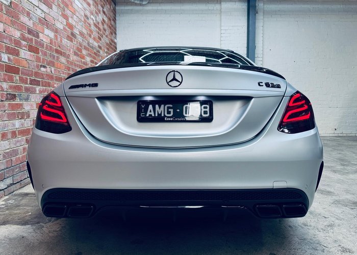 2018 Mercedes-Benz C-Class C63 AMG S W205 designo Iridium Silver magno