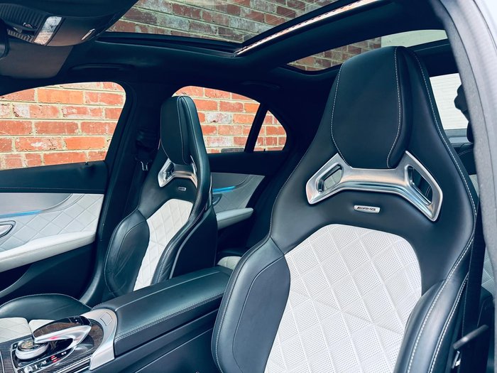 2018 Mercedes-Benz C-Class C63 AMG S W205 designo Iridium Silver magno