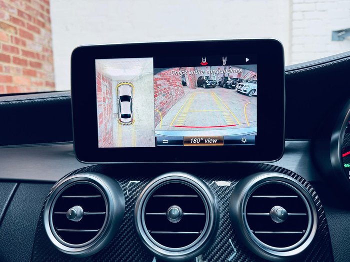 2018 Mercedes-Benz C-Class C63 AMG S W205 designo Iridium Silver magno