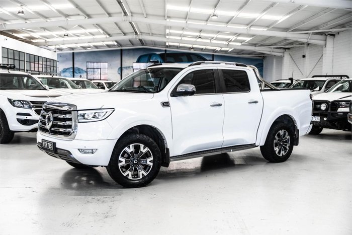 2021 GWM Ute Cannon-X NPW 4X4 Dual Range WHITE