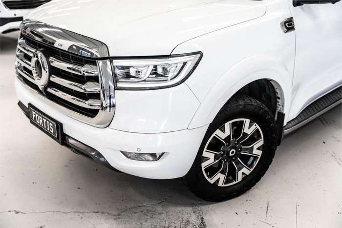 2021 GWM Ute Cannon-X NPW 4X4 Dual Range WHITE