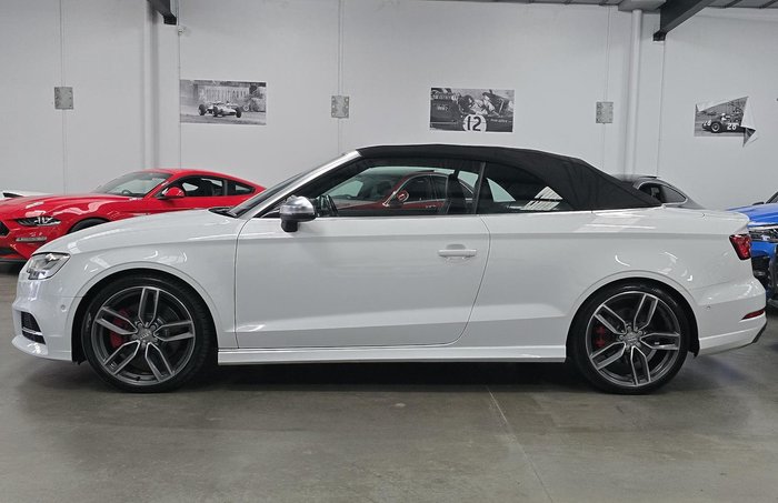 2016 Audi S3 8V MY17 Four Wheel Drive Ibis White