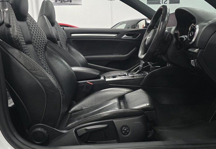 2016 Audi S3 8V MY17 Four Wheel Drive Ibis White