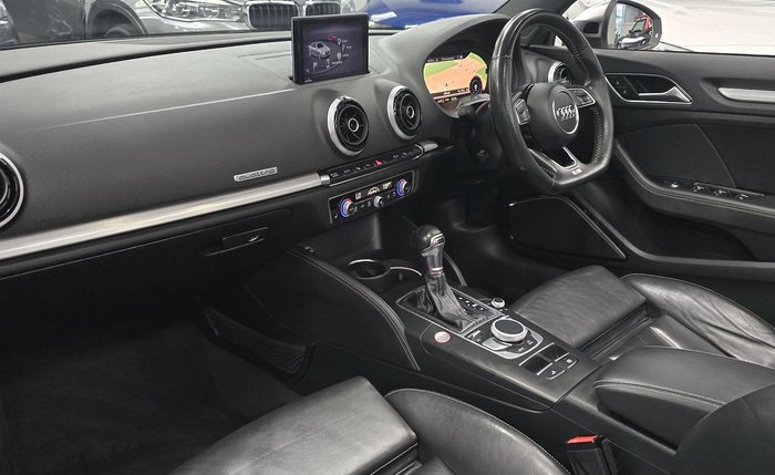 2016 Audi S3 8V MY17 Four Wheel Drive Ibis White