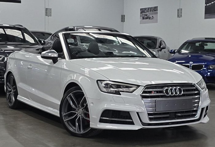 2016 Audi S3 8V MY17 Four Wheel Drive Ibis White