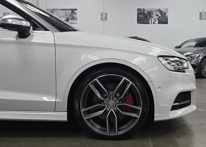 2016 Audi S3 8V MY17 Four Wheel Drive Ibis White