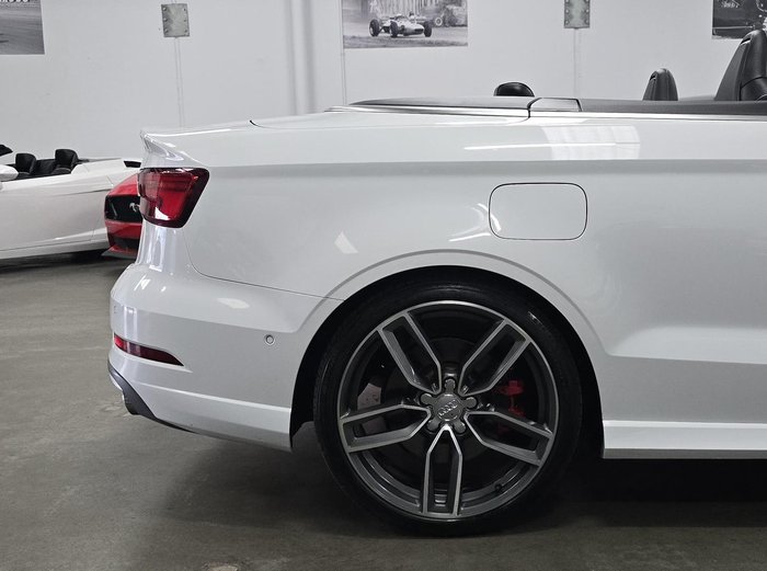 2016 Audi S3 8V MY17 Four Wheel Drive Ibis White