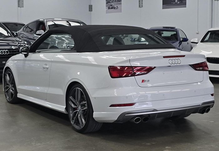 2016 Audi S3 8V MY17 Four Wheel Drive Ibis White