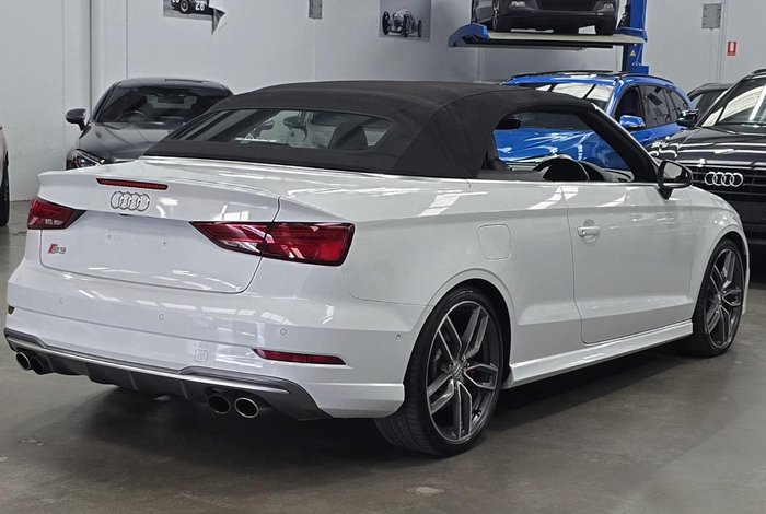 2016 Audi S3 8V MY17 Four Wheel Drive Ibis White